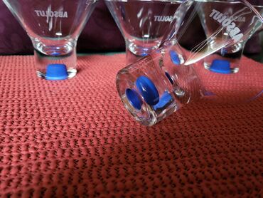 Čaše: Case nove Absolut za zestoko pice Rastal Nemacka. Case komada 6 i — 3