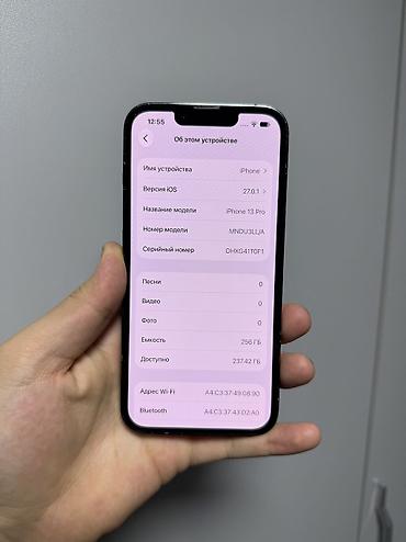 apple studio display: IPhone 13 Pro, Б/у, 256 ГБ, Alpine Green, 89 % — 5
