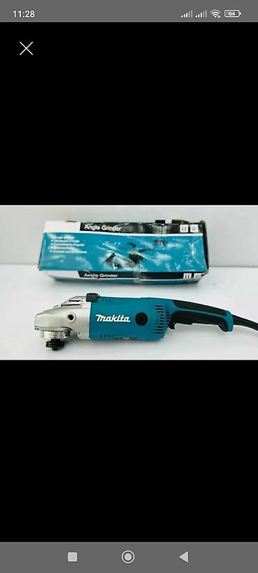 lezva disk: Makita bucaqslıyıcı (Angle Grinder) - Şəbəkə ilə işləyən elektrikli — 1