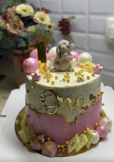 Кондитерские изделия, сладости: Принимаю заказы на торты.1200 сом за кг без учёта декора - Домашняя — 5