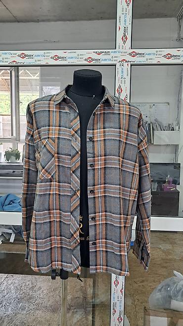 made: Рубашка, Оверсайз, В клетку, Made in KG — 3