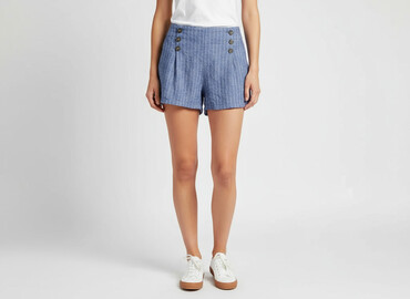 spódnice pull and bear: PULL&BEAR, Szorty damskie, rozmiar S
