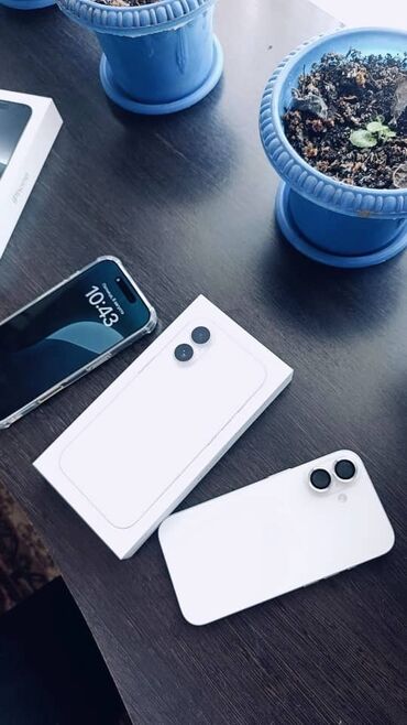 айфон нодбук: IPhone 16 Pro, Белый, Коробка