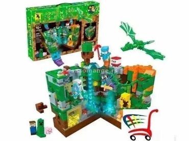 kuca plastike sombor – слике: Minecraft lego kocke sa led svetlom - 803 dela Minecraft lego kocke sa