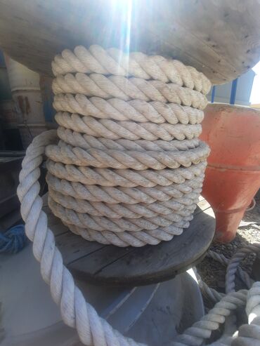 duyu: Qalın burulmuş kəndir – bobinlə - Material: möhkəm, çoxlifli sintetik