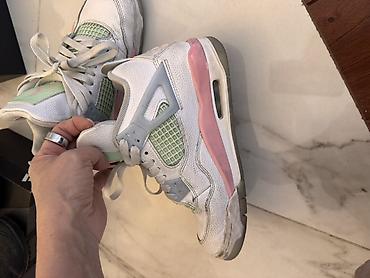саламандра обувь: Кроссовки Nike Air Jordan 4 Retro (женская/унисекс расцветка) — 3