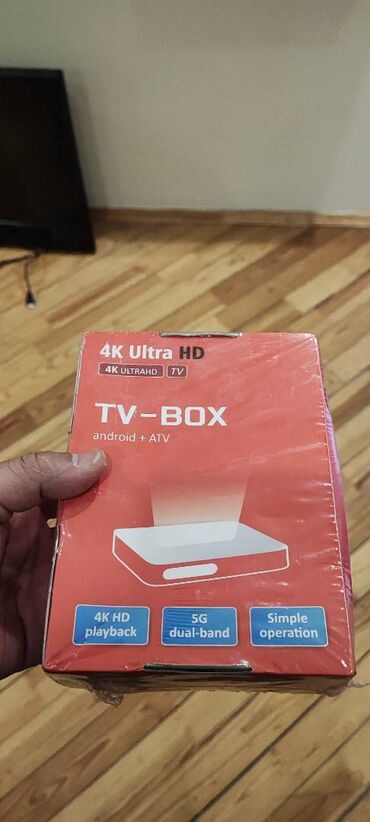 аккумулятор 12в 7а ч: Yeni Smart TV boks 8 GB / 128 GB, Android, Ödənişli çatdırılma