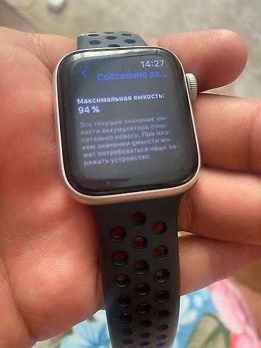 smart watch t500: Apple Watch (СЕ-1го поколения ), алюминиевый корпус серебристого — 1