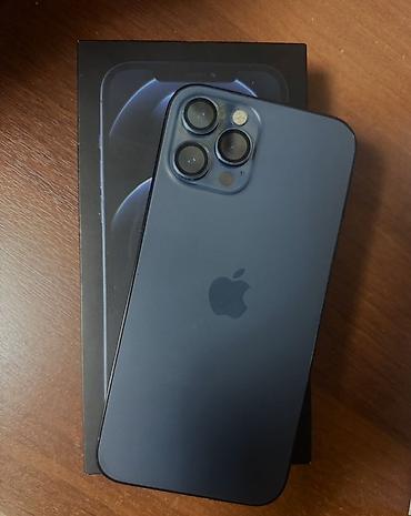 iphone 12 pro max ош: IPhone 12 Pro Max, Б/у, 256 ГБ, Pacific Blue, Коробка, 78 % — 1