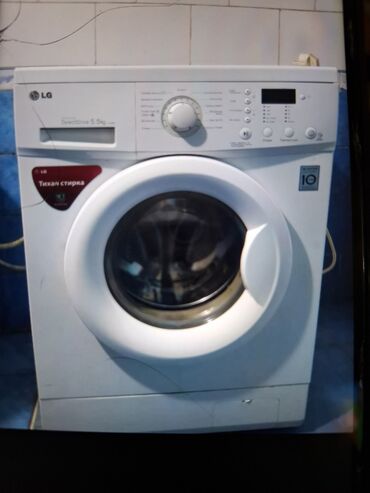 продаю стиральная машина бу: Стиральная машина LG, Б/у, Автомат, До 6 кг, Узкая