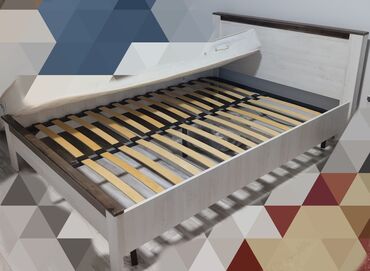 купить двухместную кровать: Эки кишилик керебет, Колдонулган, Without a mattress, узуну - 200 см