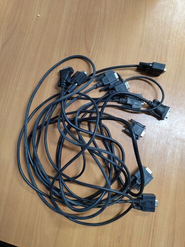 мониторы vga: Провода VGA (D-Sub 15-pin), набор. - Тип: видеокабель VGA–VGA