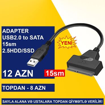 Digər kompüter aksesuarları: USB Adapterlər SAYLA ALANA VƏ USTALARA TOPDAN QİYMƏTLƏ VERİLİR! — 6