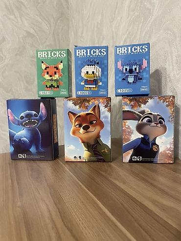 LEGO tipli konstruktor dəstləri: Yeni Zootopia Kostruktorlari 5 ədəd. Qiymət ümümi : 25 azn. Ünvan — 2