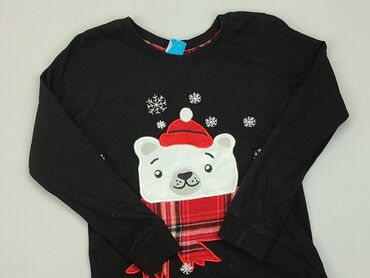 sweterek świąteczny dziecięcy: Sweatshirt, Little kids, 8 years, 122-128 cm, condition - Very good