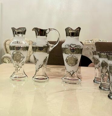 Qrafinlər və səhənglər: Rəng - Gümüşü — 6