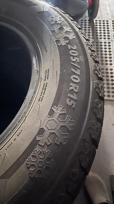 Зимние шины 205/70 R15 - Тип: зимние, неношипованные (символ снежинки
