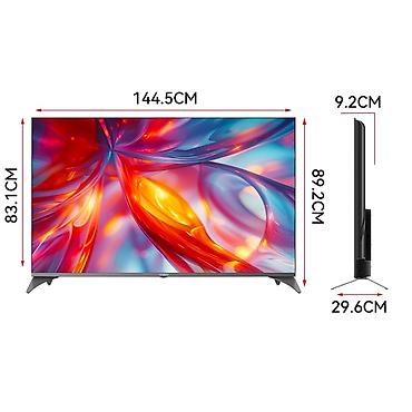 smart tv android 13: Телевизор YASIN 65" 4K UHD Smart TV Ключевые особенности: - Экран 65 — 4