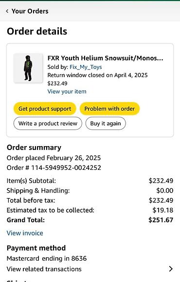 комбинезона: Комбинезон FXR Youth Helium Snowsuit - Тип: цельный зимний — 4