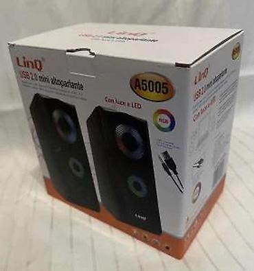 mikrofon profesionalni: Zvucnici Za PC -LINQ A5005 NOVO. LinQ A5005 USB 2.0 mini zvučnici su — 8