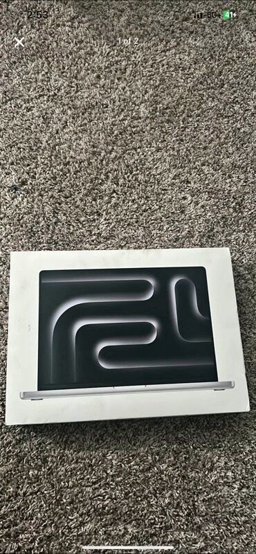 мак м1: Ноутбук, Apple, Apple M3 Pro, 16 ", Для работы, учебы