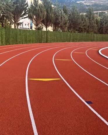 Рулонные покрытия из резиновой крошки: Резиновое покрытие, беговая дорожка, спортивное покрытие — 9