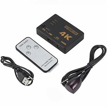 HDMI SWITCH 4K RAZDELNIK, SPLITTER, 3 NA 1, SA DALJINSKIM | Filip -