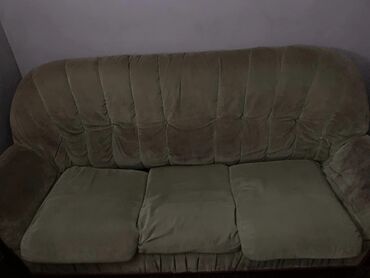 pačvork fotelje: Tkanina, bоја - Zelena, Upotrebljenо