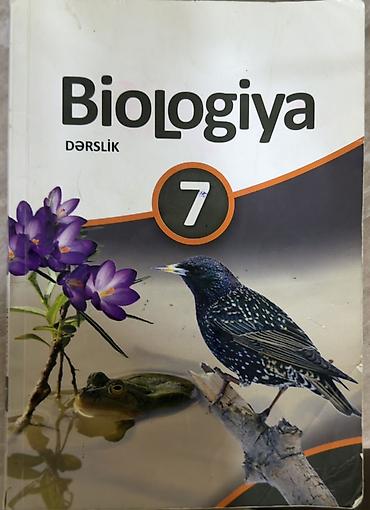 dərs kitabları: Məhsul: “Biologiya 7” dərsliyi Təsvir: - 7-ci sinif üçün biologiya — 1