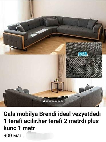 gala genova: Künc divan, İşlənmiş, Açılan, Bazasız, Parça, Çatdırılma yoxdur — 1