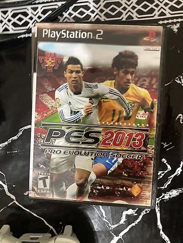 PS2 & PS1 (Sony PlayStation 2 & 1): Playstation 2 Slim Yanında 1 Pult+ Pes Serisi fifa ve elave oyunlar — 12
