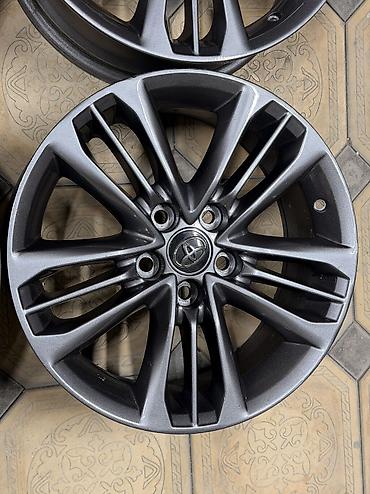 35: Литые Диски R 17 Toyota, Комплект, отверстий - 5, Б/у — 6
