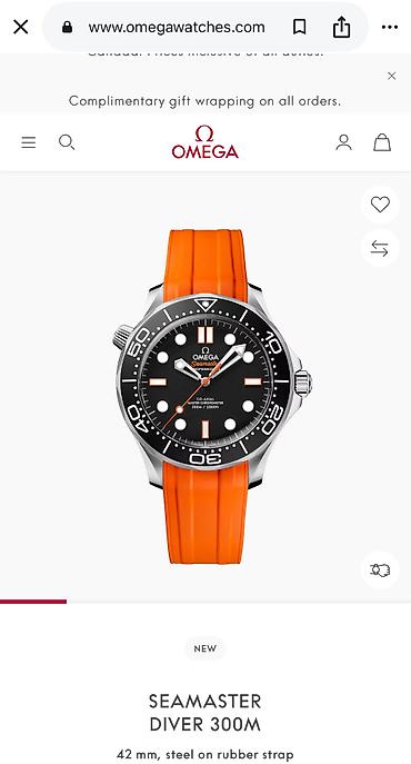 Спортивные часы: OMEGA Seamaster Diver 300M Co‑Axial Master Chronometer В продаже — — 30