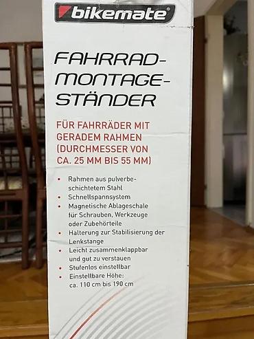 Ostali pribor i dodaci za alate: Profesionalni stalak za servisiranje bicikala - Podesiva visina — 8