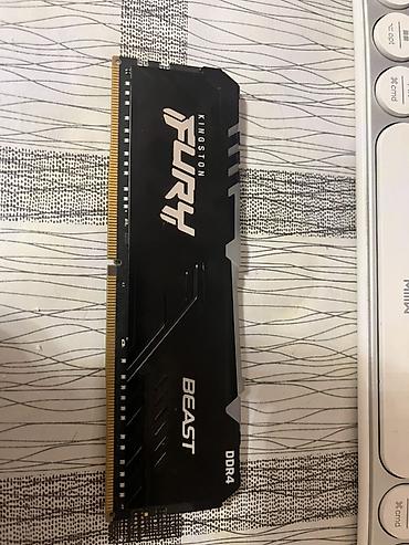 ddr4 ram: Оперативная память (RAM) для ПК, Б/у, Kingston Fury, 16 ГБ, DDR4, 3200 МГц — 1