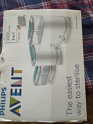 köz ütüsü: Philips Avent 3‑in‑1 elektrik buxarlı sterilizator - Şüşə, əmzik, döş — 3