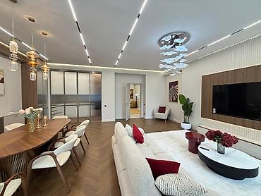 3 комнаты, 137 м², Асанбай мкр Элитка, 4 этаж, Дизайнерский ремонт