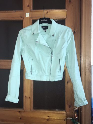 джинсовая женская рубашка в Азербайджан | Рубашки и блузы: Женская куртка S, цвет - Зеленый