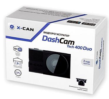 Другая автоэлектроника: Видеорегистратор X-CAN DashCam Tech 400 Duo (Без GPS и баз камер) — 9