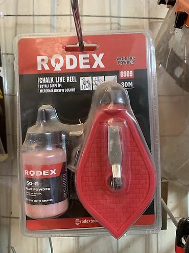 Набор для отбивки строительных линий RODEX - Тип: меловой шнур в