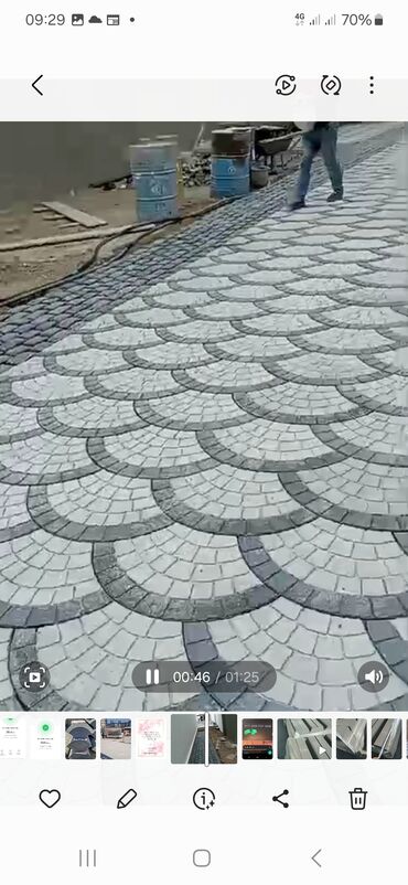 Plitə işləri: Her nov tanet daslarin bardyor ve beton daslarin satisi ve istehsali — 9