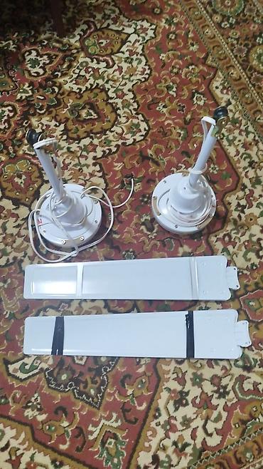Ventilyatorlar: Tavan ventilyatoru üçün 2 ədəd motor blok-u və 4 ədəd metal qanad - — 1