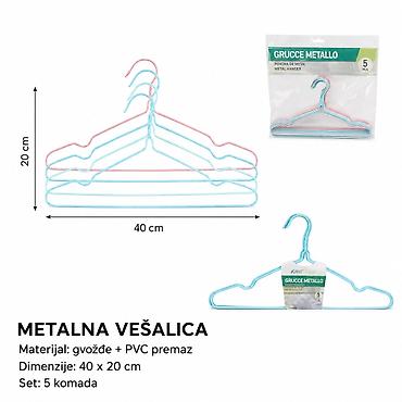 KMT Vešalica za odeću u prahu za odrasle 2406884 - Tip: Metalna