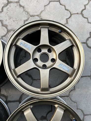 Диски: Диски R 17 RAYS, Комплект, отверстий - 5, Б/у — 7