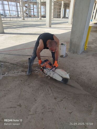 Beton işləri: Beton kəsmə beton deşmə xidməti Karot - HILTI DD 200 / 350 ilə 25 ° — 5