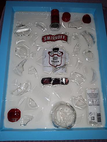 Slike i ramovi: Izrada slika od razbijenih flaša Ulepsajte vas dom, kafic, lokal — 4