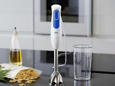blender braun: Blender "BRAUN MQ3000WH" ✅ Güc: 700 Vt ✅ Doğrayıcının materialı — 1