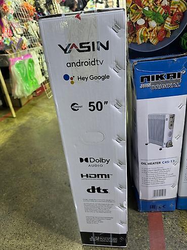 google: YASIN 50 Q7A Ultra Android TV Smart Wi-Fi представляет телевизоры с — 2