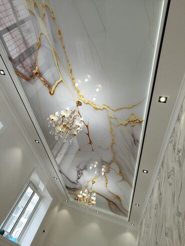 Натяжной потолок: Натяжной потолок 3D потолки, Глянцевое, Матовое Бесплатная консультация — 19