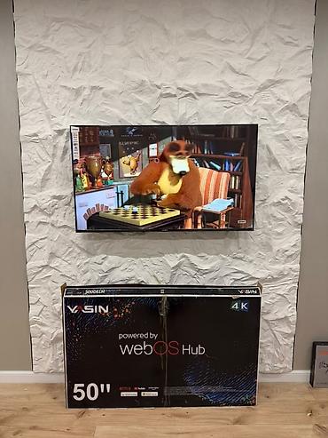 ethernet: Телевизор VASIN 50" 4K UHD с платформой webOS Hub - Диагональ: 50 — 1